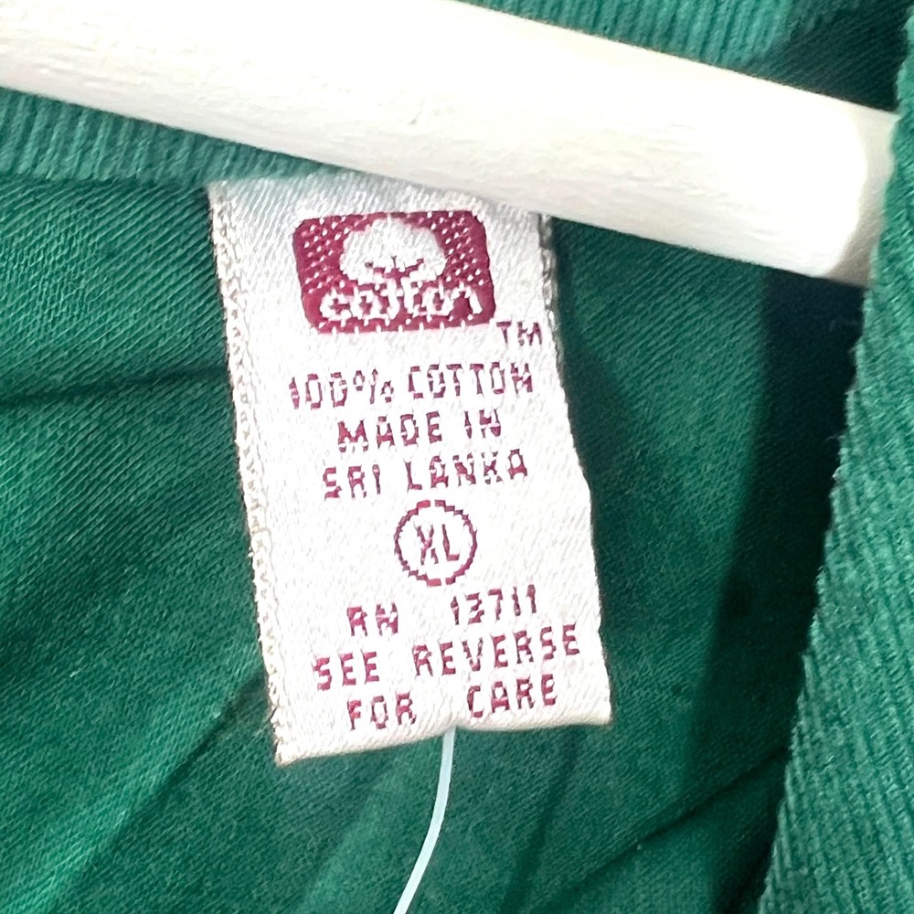 NWT Vintage KAREN SCOTT Green Corduroy Vest XL - Picture 9 of 10